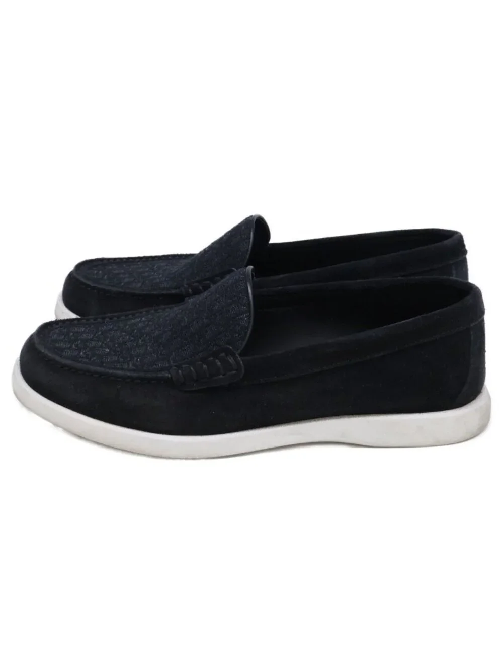 Dior Granville Suede Oblique Jacquard Loafers